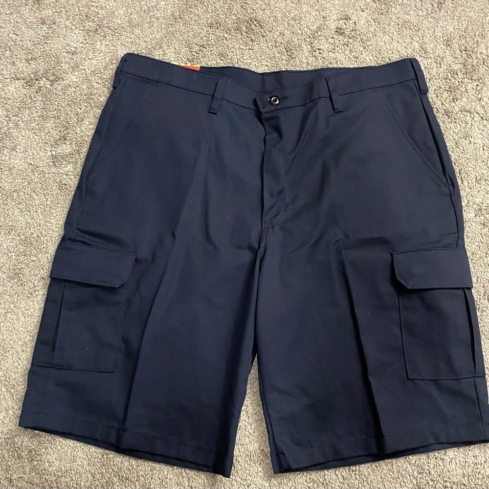 Classic Navy Cargo Shorts for Men